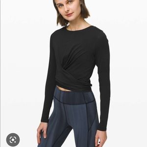 Lululemon Time to Restore long sleeve black